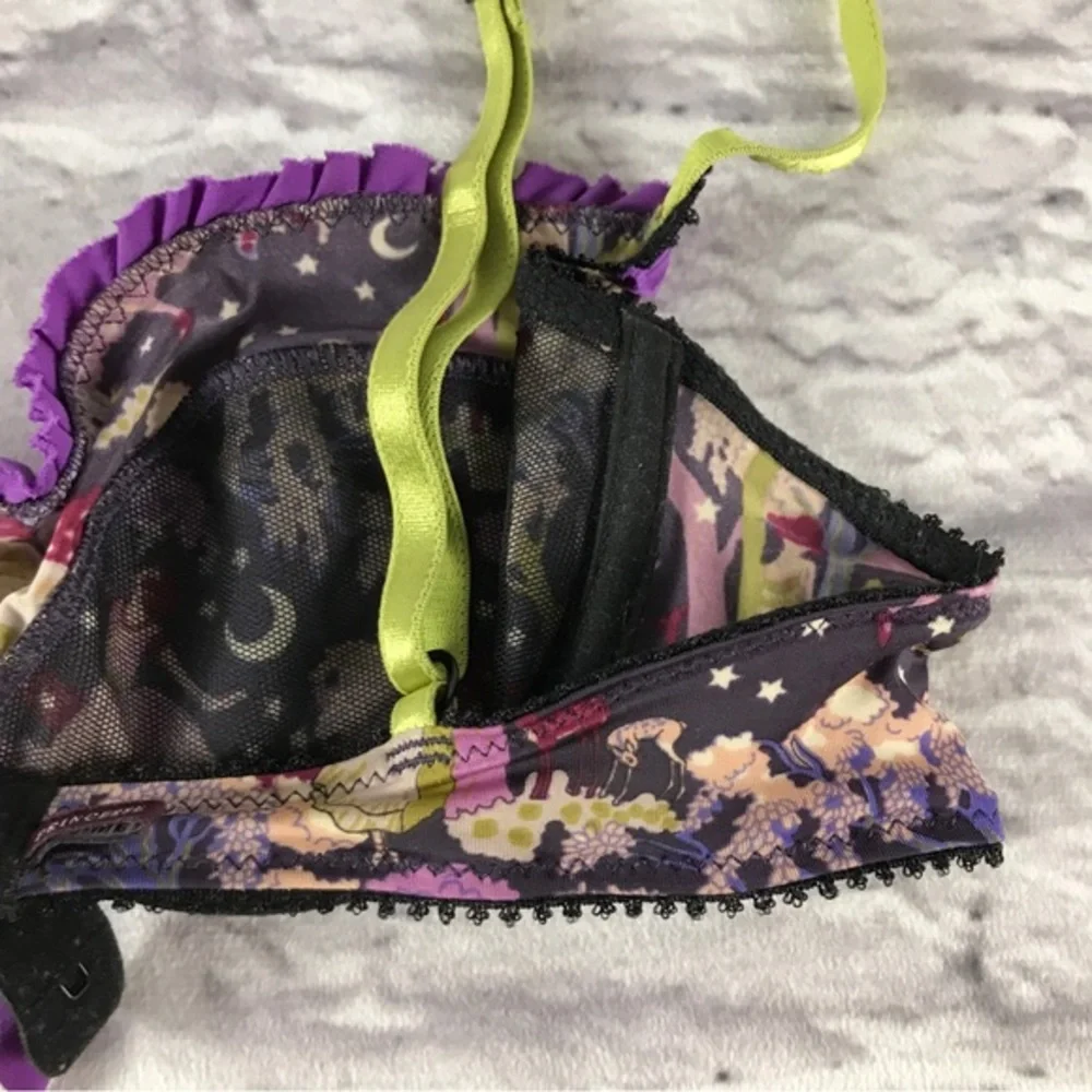 Made in France Princesse Tam•Tam Bra&Panty SET Milkmaid Celestial Moon & Stars